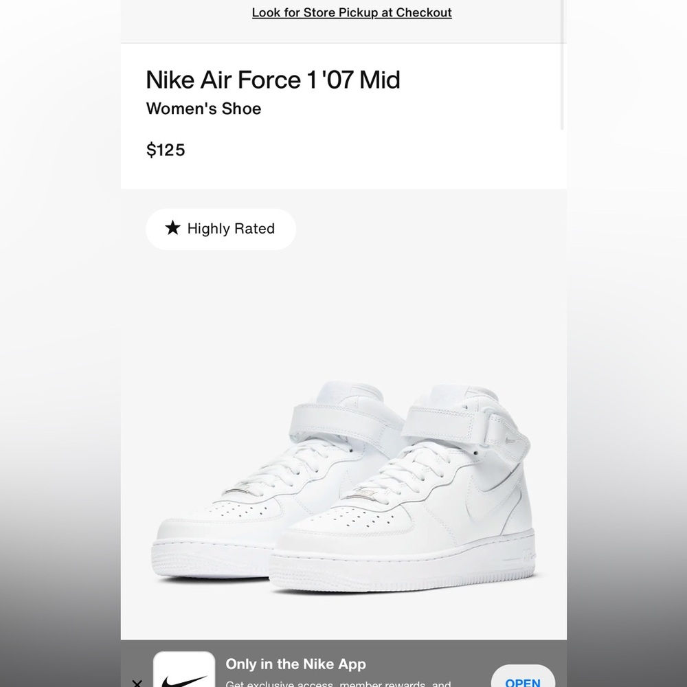 Nike Air Force 1 '07 Mid Sneakers